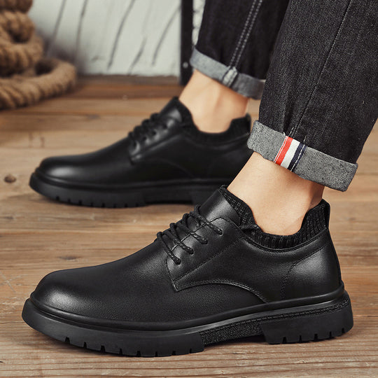 Herren Elegante Schnürschuhe mit rutschfester Sohle und atmungsaktivem Innenfutter R&B