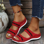Damen Bequeme Clogs mit verstellbarem Riemendesign und anatomischem Fußbett R&B
