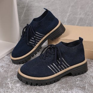 Damen Atmungsaktive und bequeme Sneaker mit auffälliger Sohle R&B