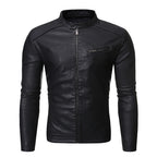 Herren jacke mit stylishem Stehkragen und praktischen Reißverschlusstaschen R&B