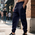 Herren Cargo-Jogginghose mit elastischem Bund und zahlreichen Taschen R&B