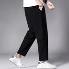 Herren elegante Relaxed-Fit Hose R&B