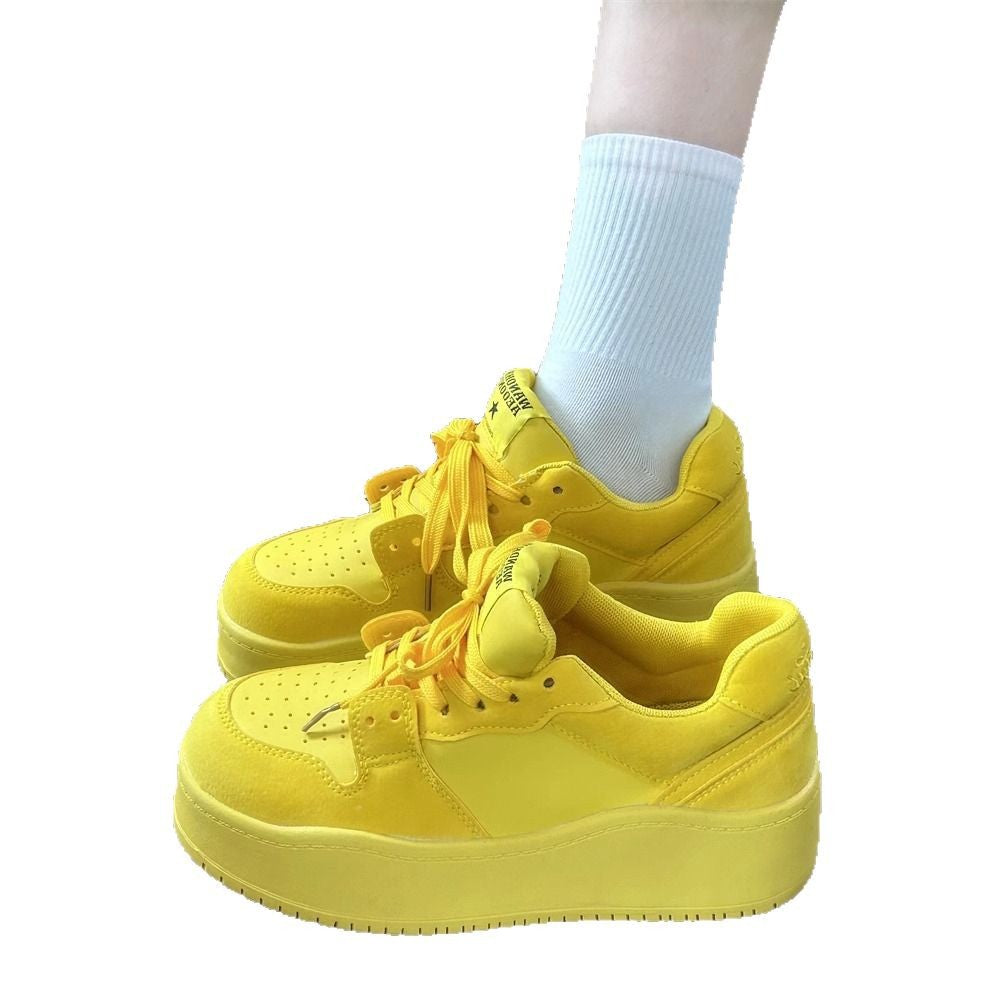 Damen Plattform Sneakers R&B