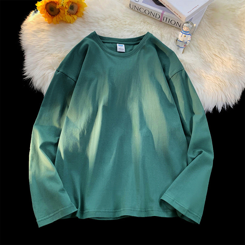 Damen Lässiges Langarmshirt aus hochwertiger Baumwolle R&B
