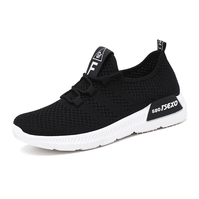 Damen Sportliche Freizeitsneaker mit atmungsaktivem Mesh-Obermaterial
