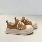 Damen Slip-On Sneakers mit praktischen Klettverschlüssen und komfortabler Sohle R&B