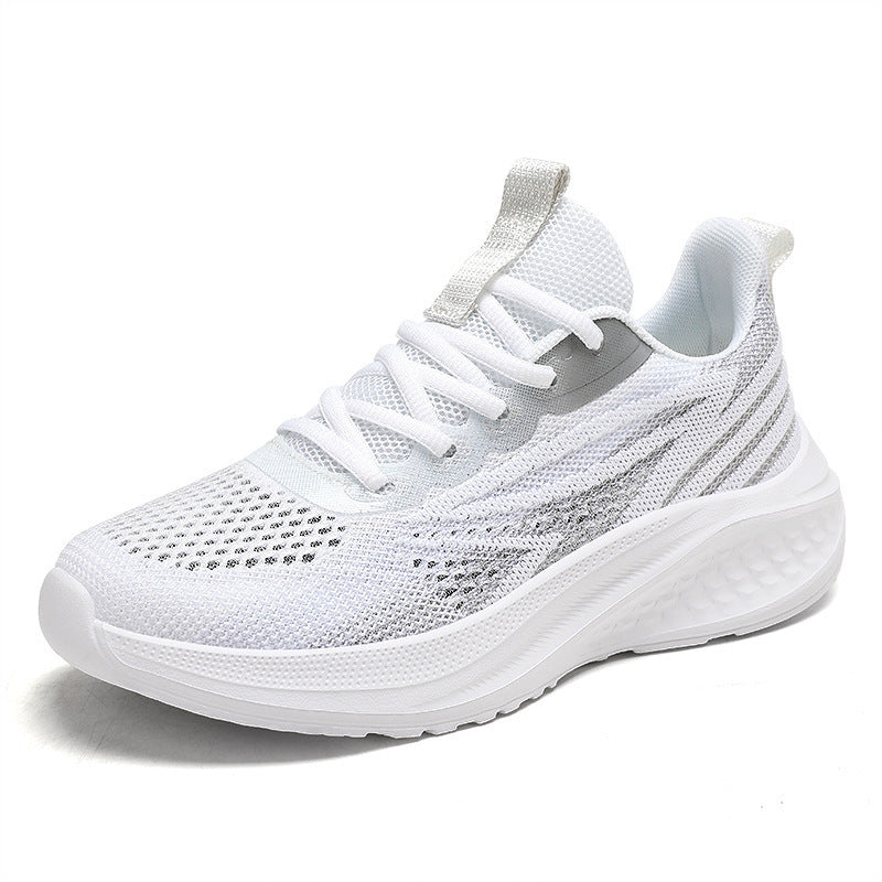 Damen Lauf-Sneaker mit atmungsaktiver Obermaterialstruktur und dämpfendem Fußbett