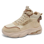 Damen Sportliche hochgeschnittene Sneakers mit verstärkter Dämpfung