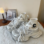 Damen Sportliche Chunky Sneakers R&B