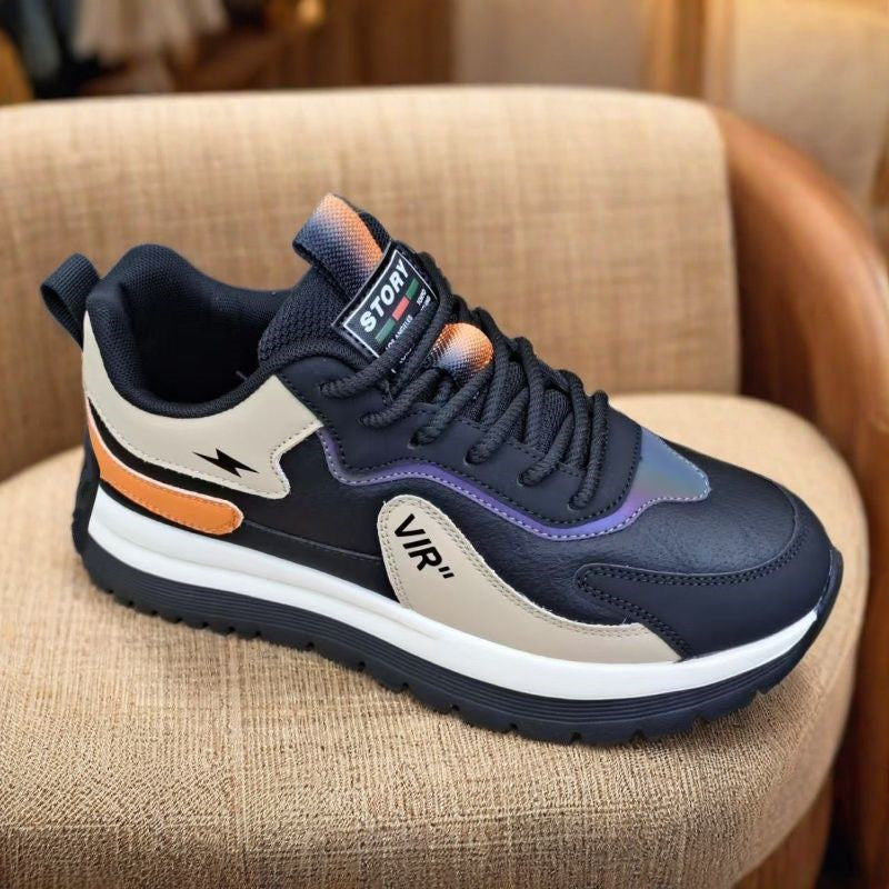 Damen Sportliche und bequeme Sneakers mit stoßdämpfender Sohle und atmungsaktivem Obermaterial R&B
