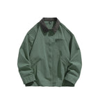 Herren lässige Übergangsjacke mit robustem Stehkragen R&B