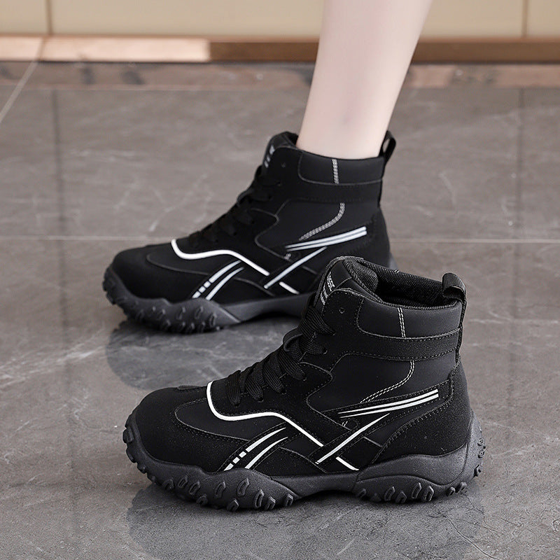 Damen Outdoor-Stiefel mit rutschfester Profilsohle und atmungsaktivem Obermaterial R&B