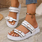Damen Komfortable und modische Riemchensandalen R&B