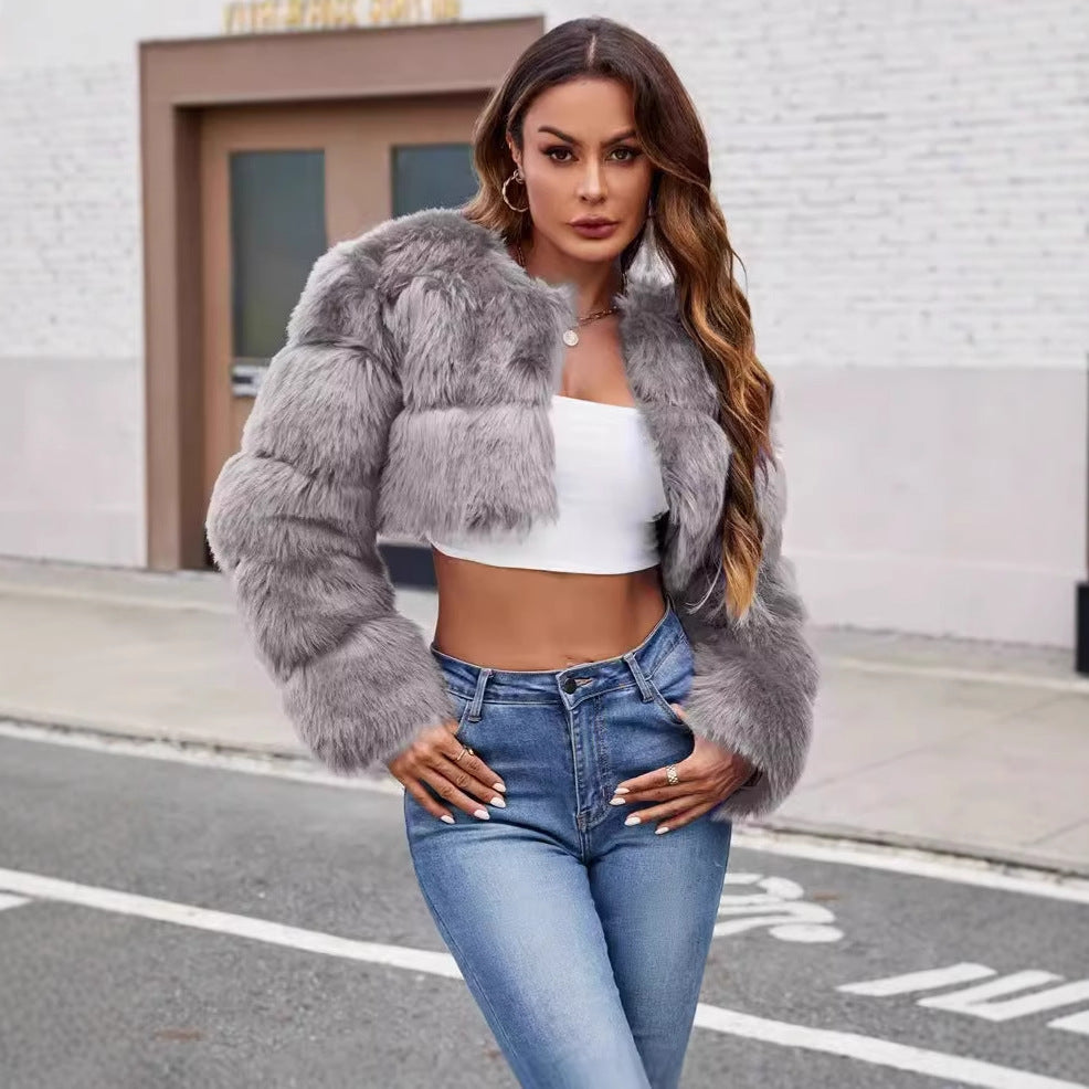 Damen Kurzhaarmantel R&B