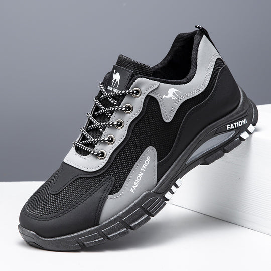 Herren Sportliche Freizeitsneaker mit atmungsaktiver Mesh-Oberfläche und rutschfester Sohle R&B