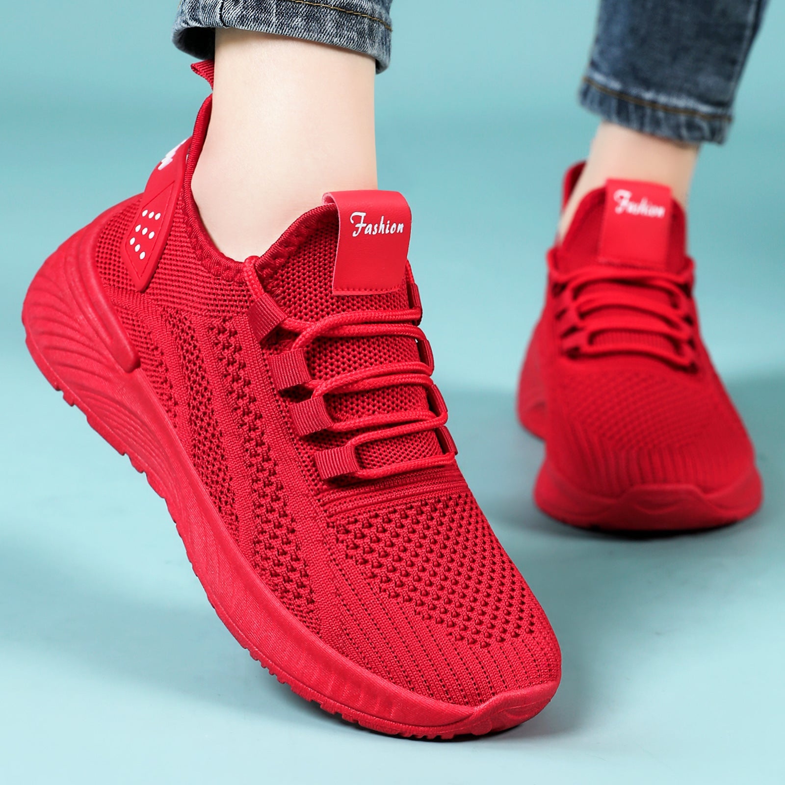 Damen Atmungsaktive Laufschuhe mit hochelastischem Obermaterial