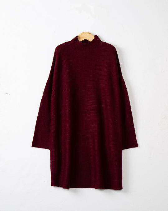 Damen Großer Rollkragenpullover aus weichem Strick R&B