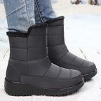 Damen Thermo-Winterstiefel mit rutschfester Sohle und isolierendem Innenfutter R&B