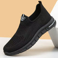 Damen Sportliche Slip-On Sneakers mit atmungsaktiver Oberflächenstruktur R&B