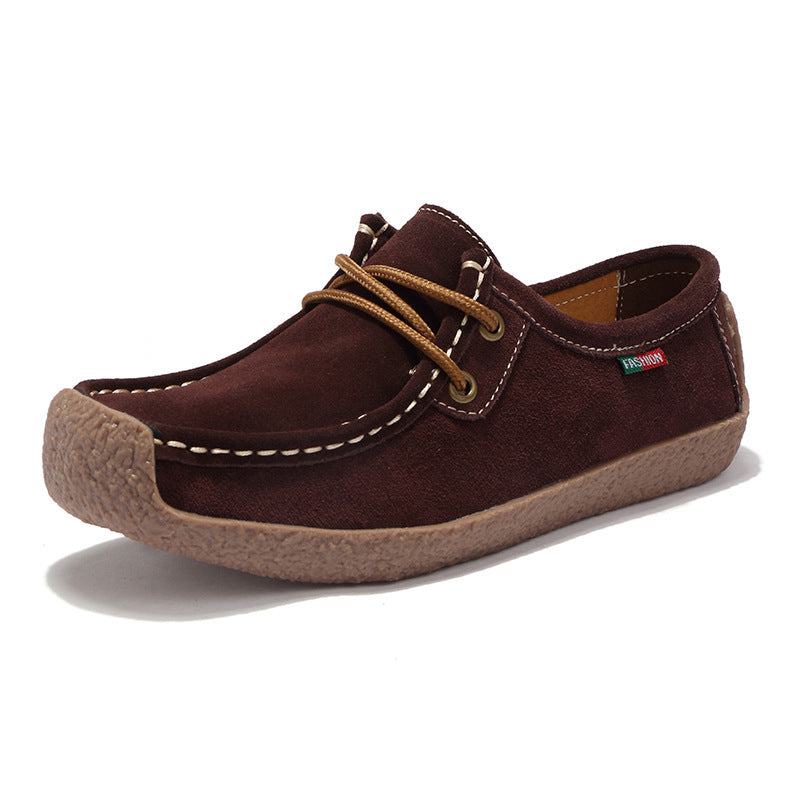 Damen Mokassins mit weichem Wildleder-Obermaterial und rutschfester Sohle R&B