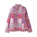 Damen Patchwork-Jacke R&B