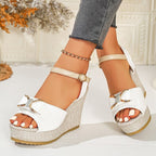 Damen Keilabsatzsandalen R&B