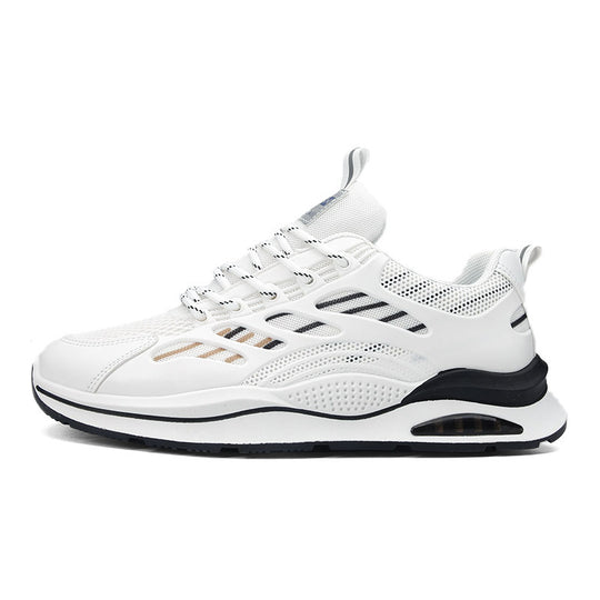 Damen Sportliche Lauf-Sneaker mit atmungsaktiver Mesh-Oberfläche und dämpfender Sohle R&B