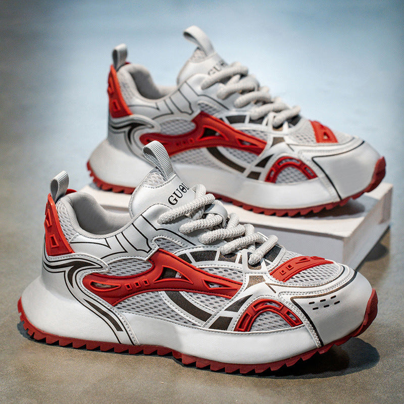 Damen Sportliche Sneakers mit atmungsaktiver Mesh-Oberfläche und federleichter Sohle R&B