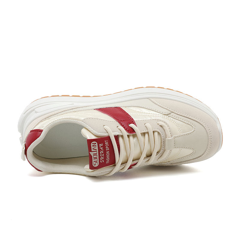 Damen Sportliche Freizeit Sneakers mit extra dämpfender Sohle und atmungsaktivem Obermaterial R&B