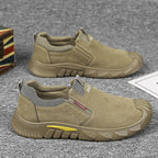 Damen Slipper aus hochwertigem Wildleder mit rutschfester Sohle und elastischem Einstieg R&B
