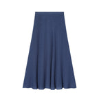 Damen Maxirock mit fließendem Schnitt und asymmetrischen Details R&B
