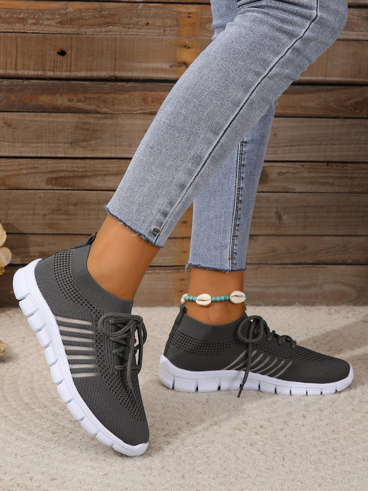 Damen Atmungsaktive und flexible Sneaker mit hohem Schaft R&B