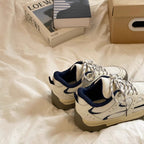 Damen Sportliche Sneaker mit atmungsaktiver Netzoberfläche und stabiler Sohle