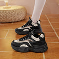 Damen modische Chunky Sneakers mit stabiler Profilsohle und atmungsaktiver Oberfläche R&B