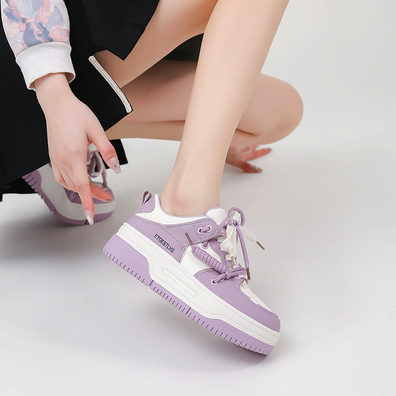Damen Plattform-Sneaker mit modischem Design und komfortabler Profilsohle R&B
