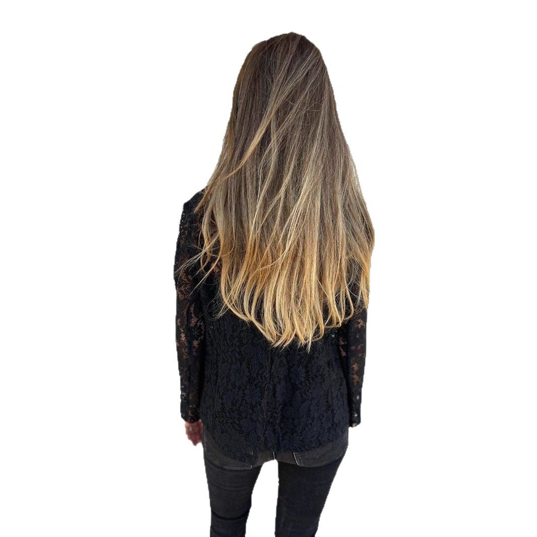 Damen Spitzenblazer mit femininen Details