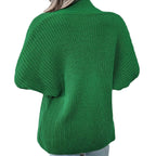 Damen lässiger Grobstrick-Cardigan mit sanfter Textur und offenem Schnitt R&B