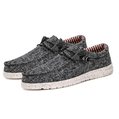 Damen Bequeme Freizeitschuhe aus atmungsaktivem Leinenmaterial mit rutschfester Sohle R&B