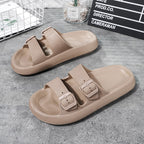 Damen Komfortable Sandalen mit Doppel-Schnallen R&B