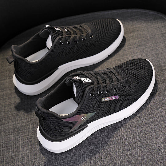 Damen Sportliche Lauf-Sneaker mit atmungsaktivem Mesh-Obermaterial und innovativer Dämpfungstechnologie R&B