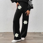 Damen Weite Strickhose R&B