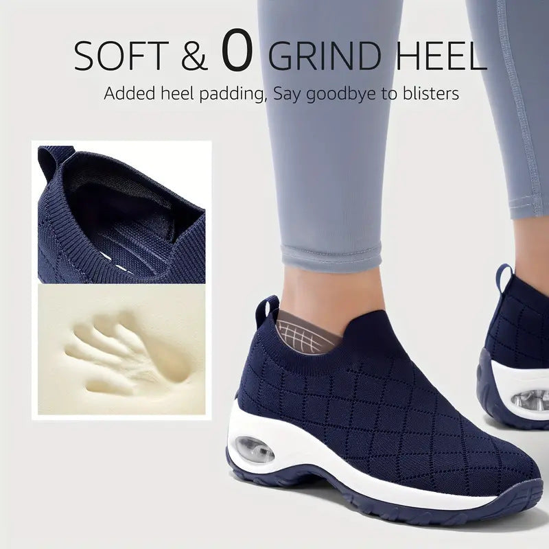 Damen Komfortable Slip-On Sneakers mit innovativer Luftpolstertechnologie R&B
