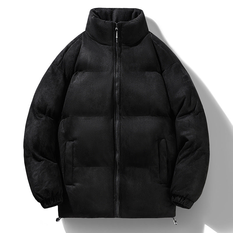 Damen wattierte Überjacke mit hohem Kragen und weichem Innenfutter