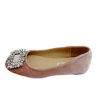Damen raffinierte Ballerinas mit funkelndem Schmuckdetail und flexiblem Fußbett R&B
