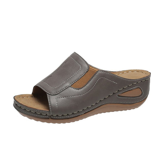Damen lässige und bequeme Hausschuh-Sandalen R&B
