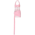 Damen Verspieltes Wickelkleid mit verzierten Details R&B
