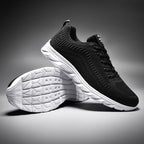 Damen atmungsaktive Sport-Sneaker mit flexiblem Sohlenprofil