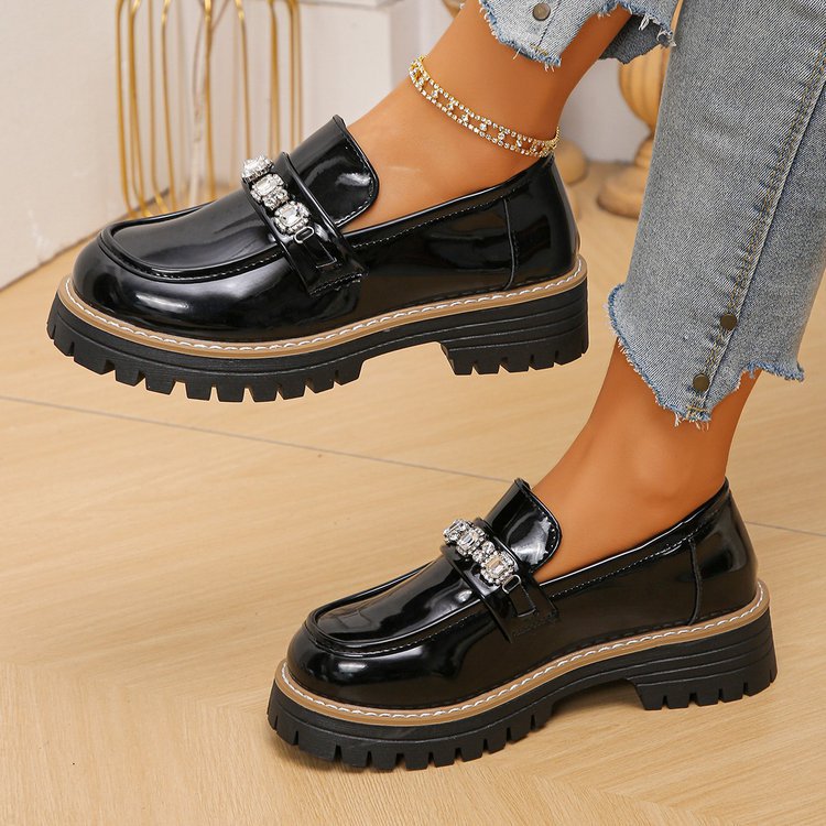 Damen Bequeme Mokassins mit modischem Schmuckdetail R&B