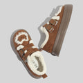Damen Komfortable Sneaker mit weichem Innenfutter und dekorativen Riemen