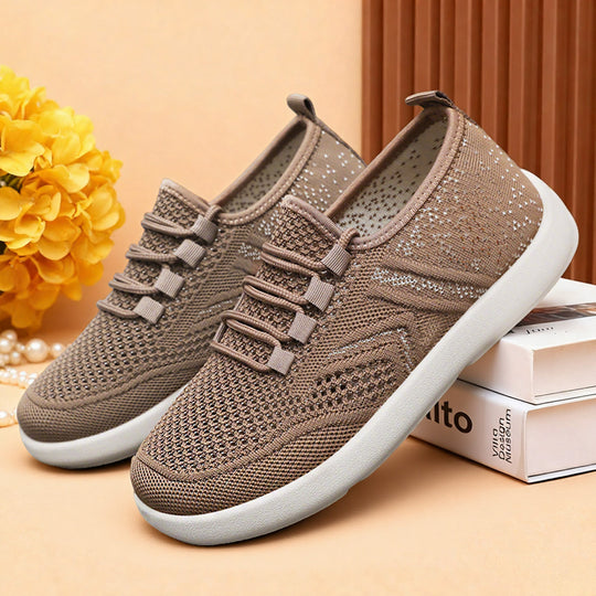 Damen Sportliche Strickschuhe mit atmungsaktiver Mesh-Oberfläche R&B